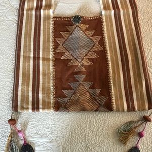 Mexican Market Cross Body Handwoven Cotton Bag